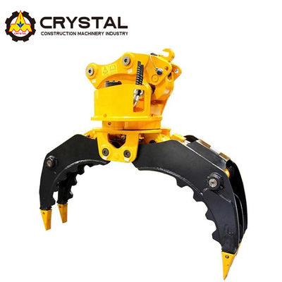 Ứng dụng máy đào công nghiệp Chọn chính xác Rotating Rock Grip
