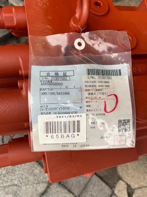 Nhật Bản gốc KMX15RB-B45001A/B45001F Excavator Hydraulic Main Control Valve